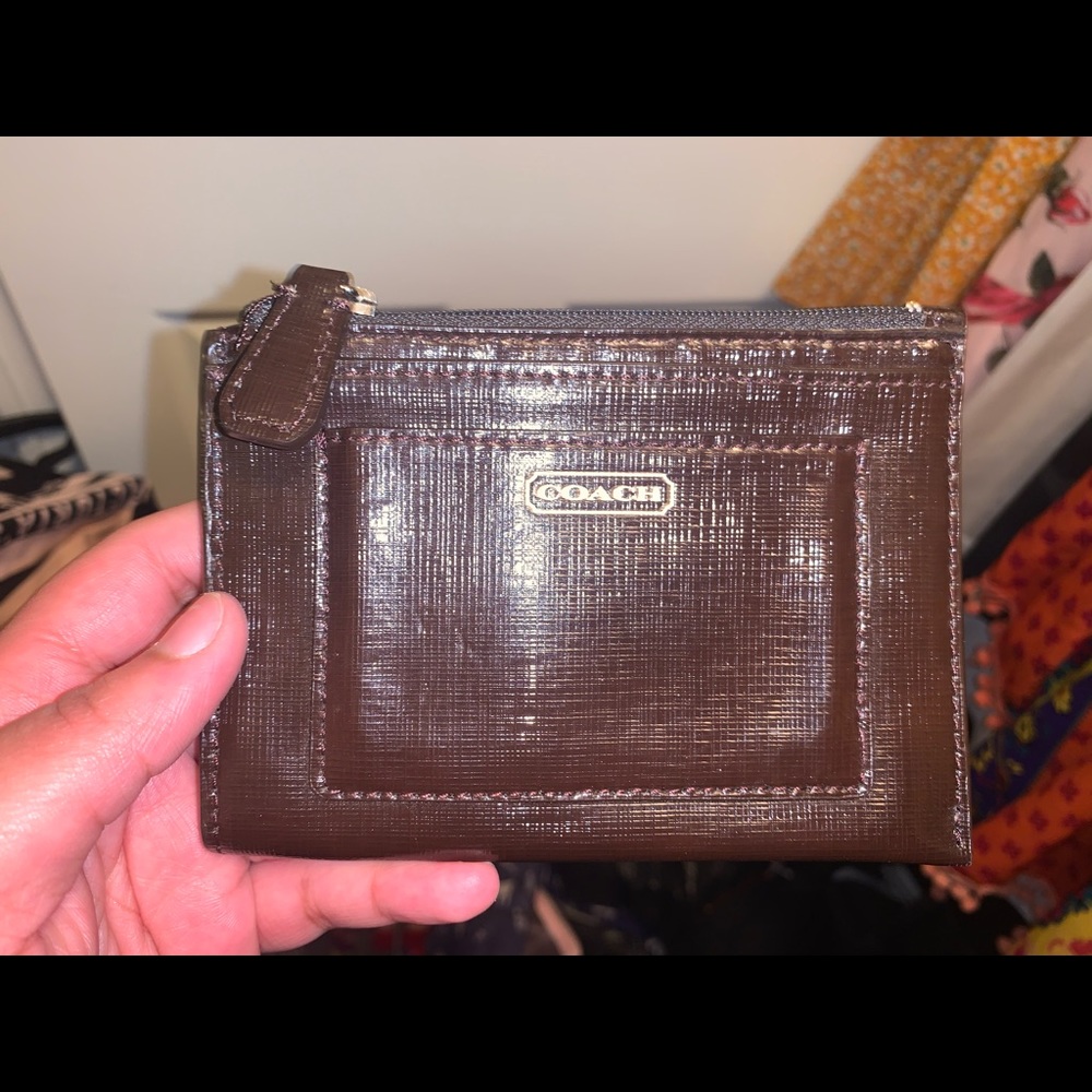 Coach Leather Coin Purse with Hangtag!